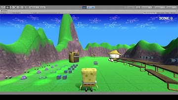 SpongeBob SquarePants Video Game Make In Unity Update#1