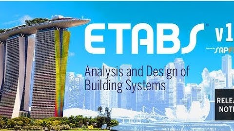 Etabs v19  beam design episode 1
