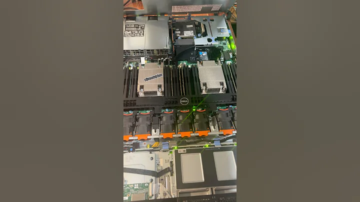 It’s not as loud as I thought it’d be. I love learning🧍🏽‍♂️#server #fullstack #homelab #nomoney