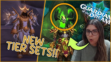 Reacting to 10.2 Class TIER SETS! Season 3 WoW