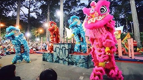 [Hội Hoa Xuân Tao Đàn 2017 - Mùng 1 Tết] LSR HẰNG ANH ĐƯỜNG - Tứ Quý Hưng Long | MÚA LÂN