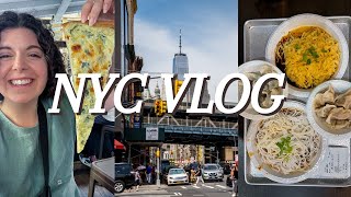 NYC VLOG (Lil' Frankie’s, Comedy Cellar, Broadway and so much more!)