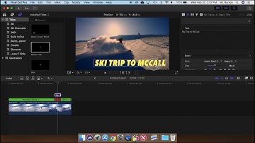 Tip Tuesday Creating a Custom Thumbnail in Final Cut Pro