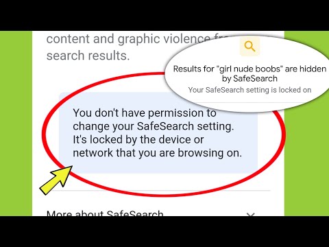 वीडियो: मैं अपनी सुरक्षित खोज को Google में कैसे बदलूं?