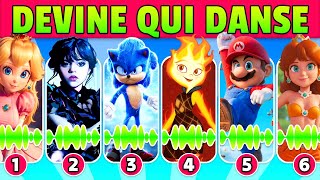 Qui danse le mieux ? Mario, Peach, Mercredi, Skibidi, Sonic, Squid Game, Harry Potter