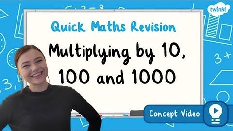 How Do You Multiply by 10, 100 and 1000? | KS2 Maths Concept for Kids