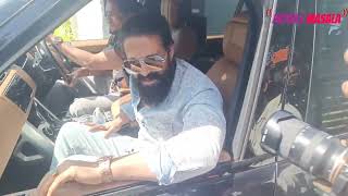 KGF star Yash visits Mumbai, Gets spotted at a private airport