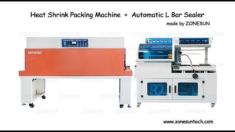 How To Use  L-Type Sealing Cutting Machine Automatic Shrink Film Wrapping Cosmetic Packaging Machine