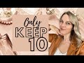 KEEP ONLY 10 Perfumes | TheTopNote #perfumecollection #keeponly10