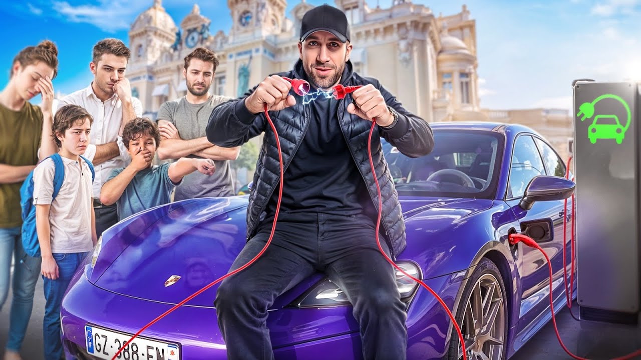 JE VOUS AI TRAHI 🤯🤯!! J’AI ACHETÉ MA PREMIÈRE VOITURE ÉLECTRIQUE DE 1.100 CHEVAUX ⚡️😱 !!