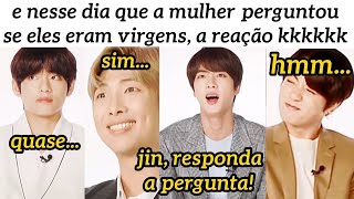 BTS MEMES BR - BTS fez revelações e você não sabia