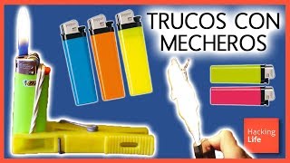 5 TRUCOS con ENCENDEDORES o MECHEROS 🔥 Curiosidades en Hacking Life