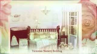 Victorian Nursery Bedding: Champagne & Ivory Victoria Baby Bedding 9 pc Crib Set http://www.BabysOwnRoom.com offers beautiful Victorian Nursery bedding, toddler sets and twin, full/queen too. View the crib