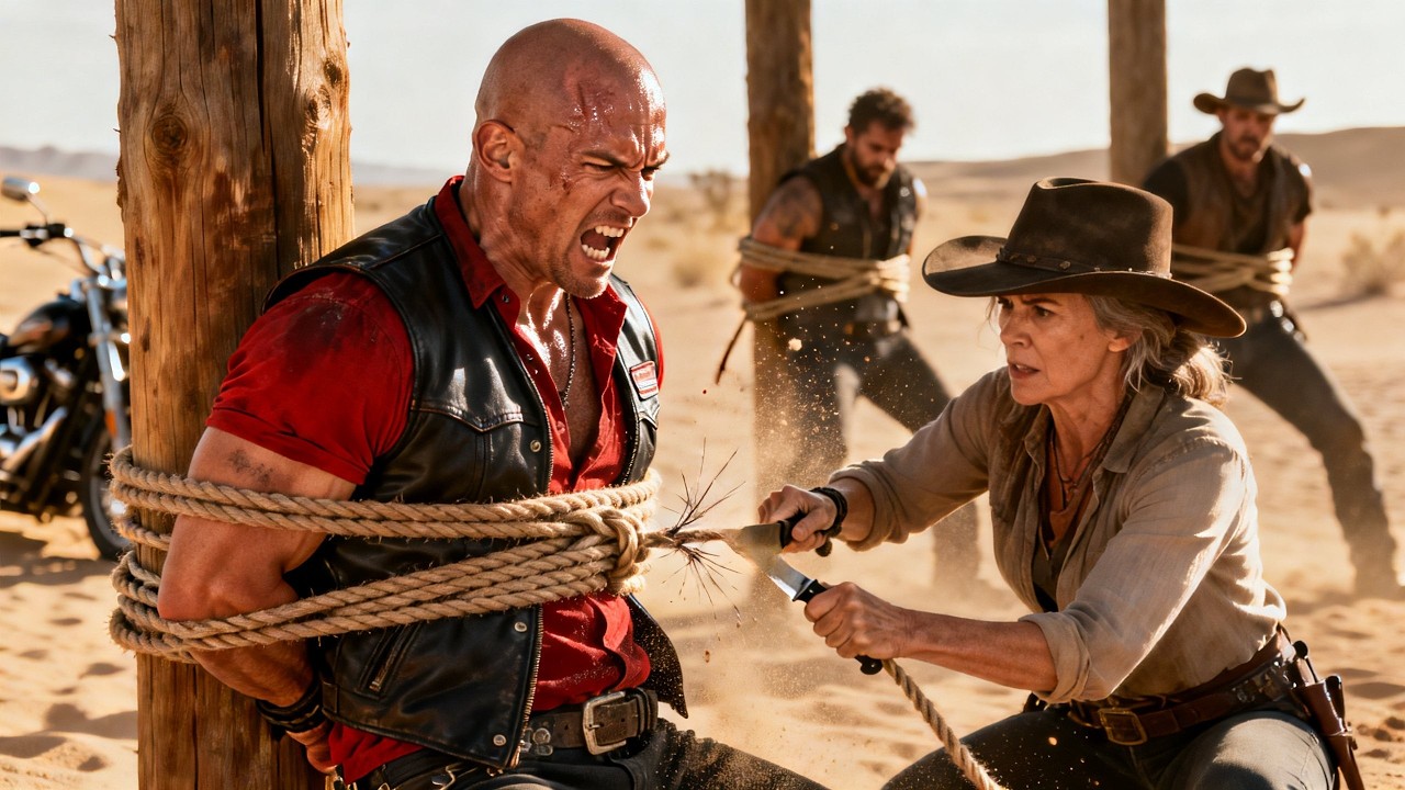 Elderly Woman Found Three Hells Angels Bikers Beaten & Left to Die — Her Next Move Became Legendary