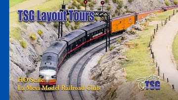 La Mesa Model Railroad Club HO Model Railroad Layout Tour Tehachapi LMMRRC LMRC