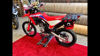 HONDA CRF 300L   ,  INPROVING &  ADDING ALL NEW PARTS BEFORE RIDING.