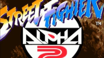 Street Fighter Alpha 2 (Capcom 1996)  Attract Mode 60fps