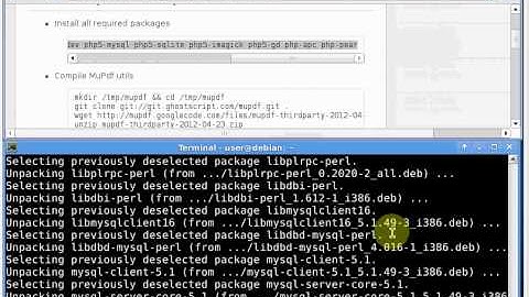 1 step: installing all the requirements