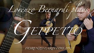 Lorenzo Bernardi plays Geppetto by Fiorenzo Carpi