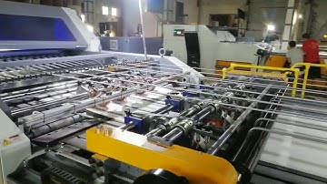 Houseng HSC-1100S paper sheet cutter sheeter machine for carton, paper & board, reel to sheet, smart