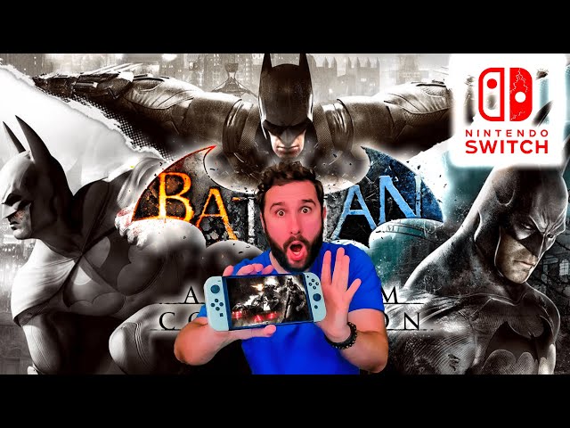 Batman Arkham Trilogy Nintendo Switch - Cadê Meu Jogo