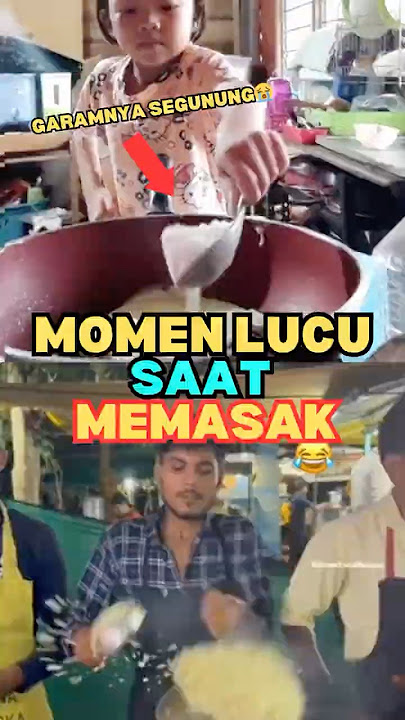 Inilah 3 Momen Lucu Saat Memasak #shorts