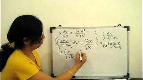 reducible to homogeneous differential equation