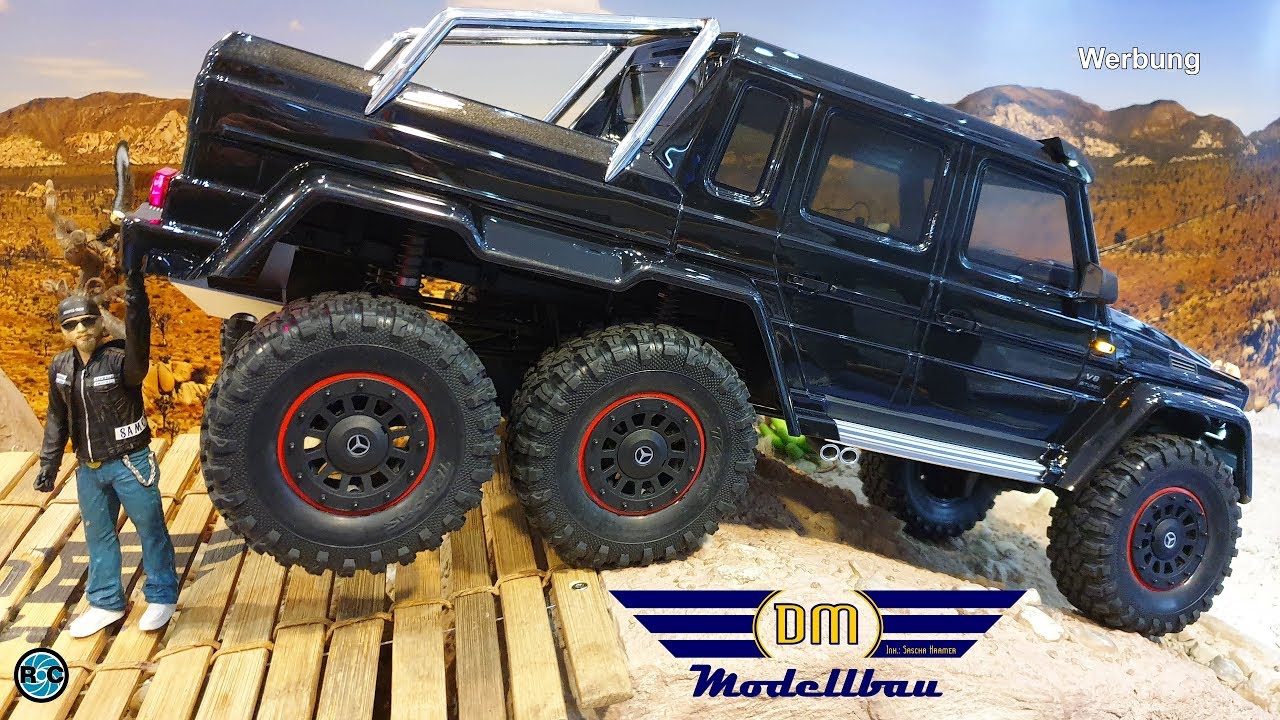 Traxxas Trx 6 Mercedes Benz G 63 Amg 6x6 Rc Crawler Unboxing