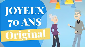 D Autres Joyeux Anniversaire 70 Ans Youtube