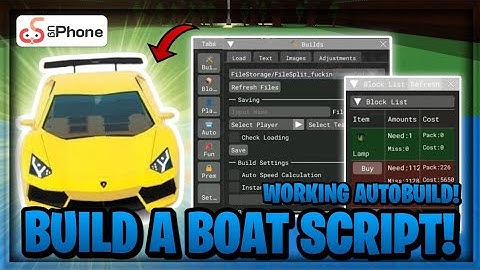 (OP/BEST) Build a Boat Script! 🚤 | WORKING AUTOBUILD, AUTOFARM AND MORE FEATURES! 😱🔥