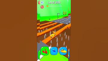 #203 Shape-shifting Funny Race Gameplay new hyper casual games #shorts #gameplay #shapeshifting