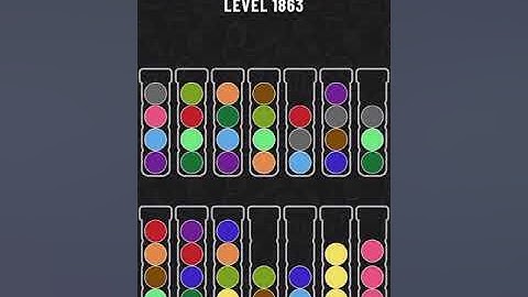 【Ball Sort Puzzle】Level.1863