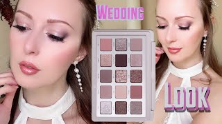 WEDDING COOL TONE SOFT GLAM MAKEUP LOOK