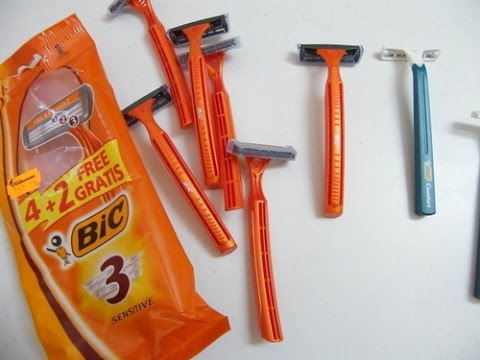 bic one blade razors