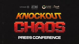LIVE: Anthony Joshua vs. Francis Ngannou Press Conference | Knockout Chaos | #JoshuaNgannou