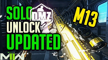 HOW TO UNLOCK THE M13 IN 10 MINUTES OR LESS!! (MW2, DMZ, WARZONE 2)