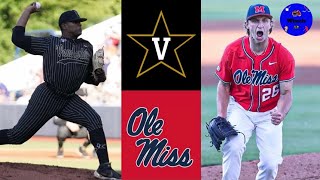 #2 Vanderbilt vs #18 Ole Miss Highlights (Rocker vs Nikhazy) | 2021 College Baseball Highlights