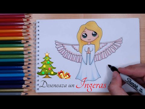 Video: Cum Să Desenezi Un înger Cu Un Creion