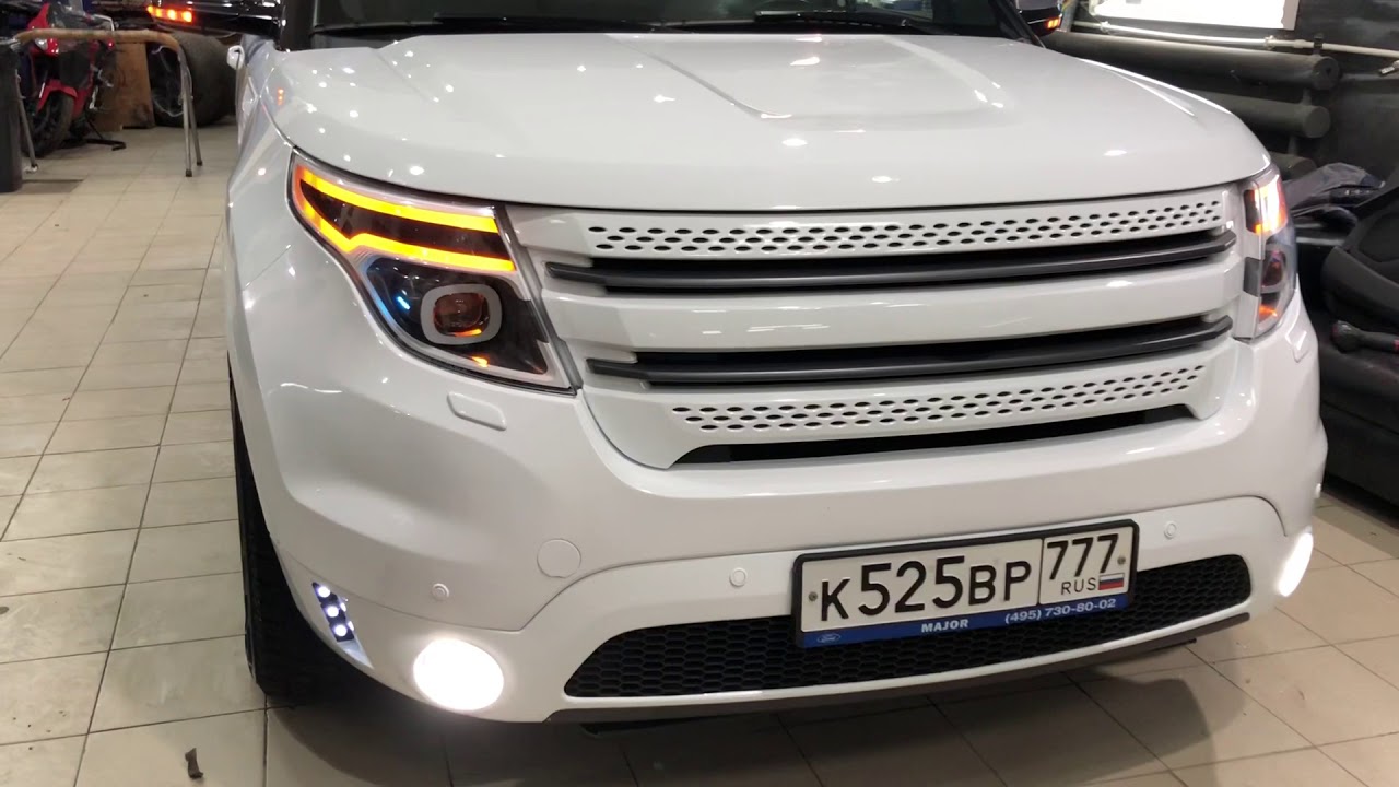 какие фары у ford explorer 5