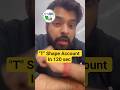 Accounts ki ABCD: Rules + T-Shape Format in 2 Minutes! 🔥#commerce #cbse #shorts #viral