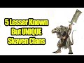 5 Lesser Known But Unique Skaven Clans In Warhammer