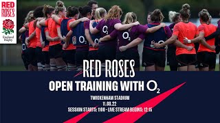 O2 Inside Line LIVE | Red Roses Open Training