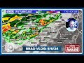 Monday night wx vlog 562024 stormy night and stronger storms ahead the next 3 days