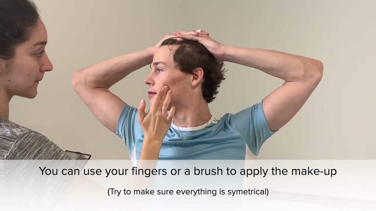 Learn to do Professional Stage Make-up for Men