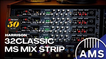 The Harrison 32Classic MS Mix Strip Takes your Studio Sound from Good to Legendary!