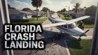 Shocking Small Plane Crash Caught on Doorbell Camera in Florida Neighborhood (2025)