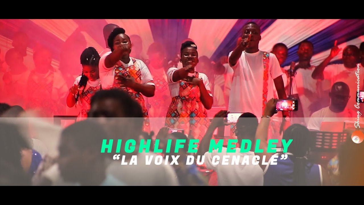 CHOEUR LA VOIX DU CENACLE, HIGHLIFE MEDLEY. CONCERT DU 07 08 2022