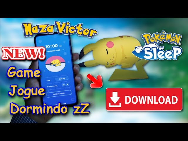 Você já pode jogar Pokémon dormindo. Conheça o Pokémon Sleep