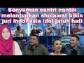 senyuman santri cantik bikin juri jatuh hati ||indonesian idol 2021 winner#sholawatmerdu#gottalent