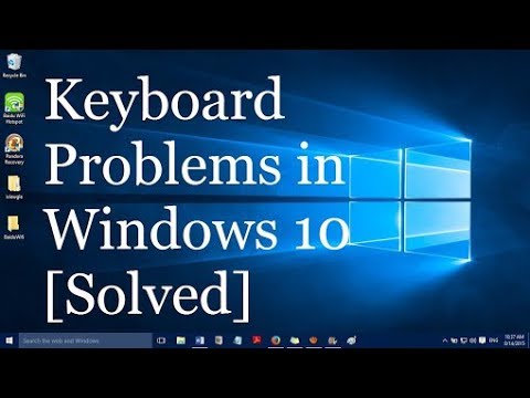 How to fix keyboard not working in Windows 10  laptop keyboard and touchpad not working